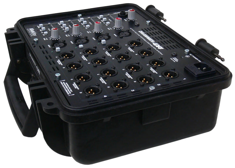 Drawmer Kickbox 4X4 Portable Active Microphone Splitter
