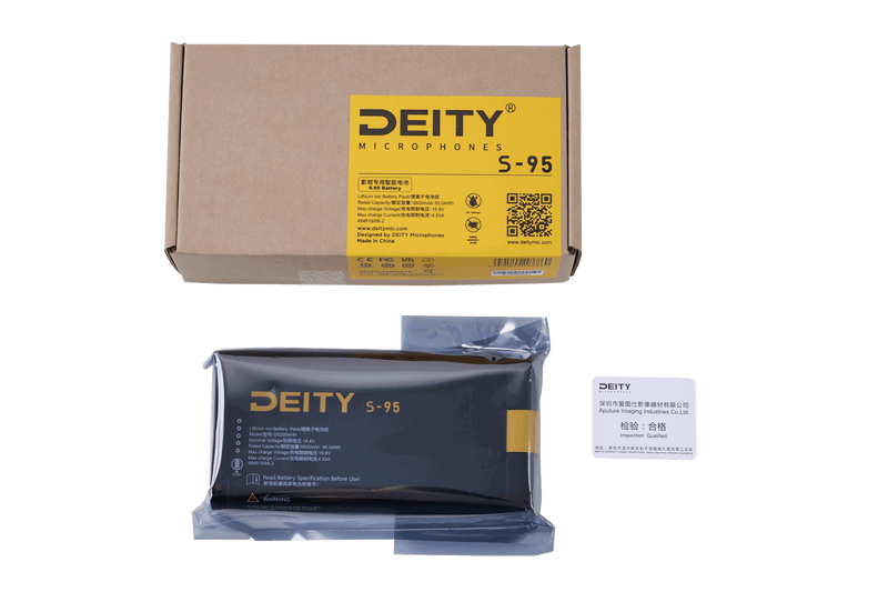 Deity S-95 Smart Lithium Battery