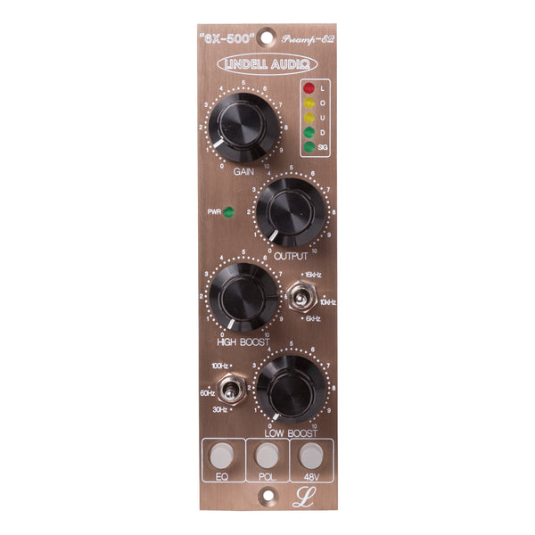 Lindell Audio 6X-500 500 Series Mic Preamp / EQ