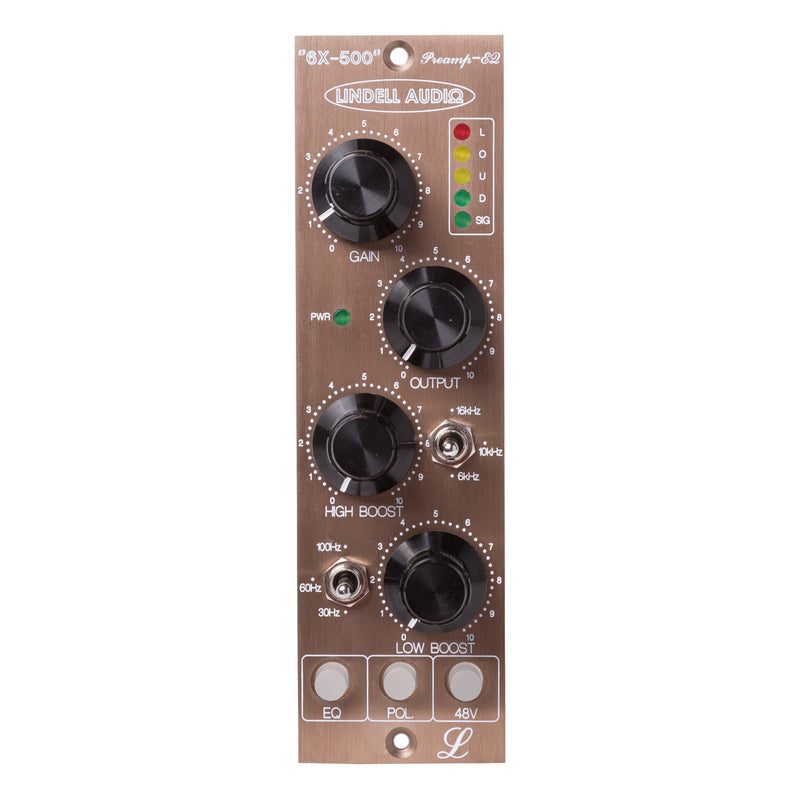 Lindell Audio 6X-500 500 Series Mic Preamp / EQ