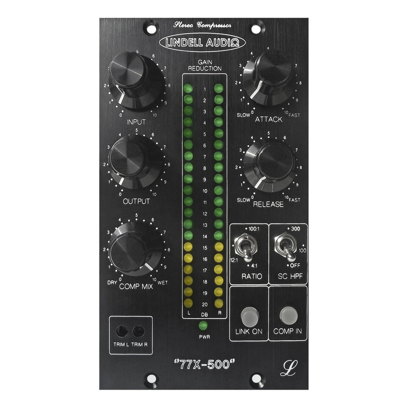 Lindell Audio 77X-500 500 Series Stereo Comp / Limiter