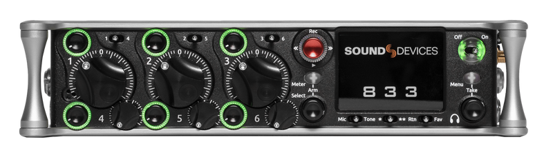 Sound Devices 833 Portable Compact Mixer / Recorder