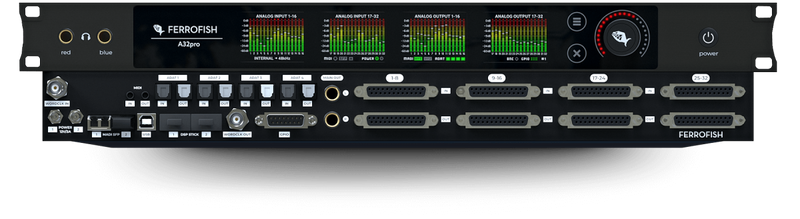Ferrofish A32pro 32 x 32 AD/DA<> MADI <> ADAT Converter