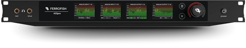 Ferrofish A32pro 32 x 32 AD/DA<> MADI <> ADAT Converter
