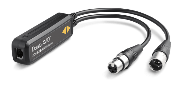 Audinate Dante AVIO 2-Channel AES3 Adaptor