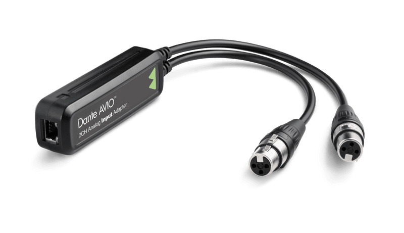 Audinate Dante AVIO 2-Channel Analog Input Adaptor