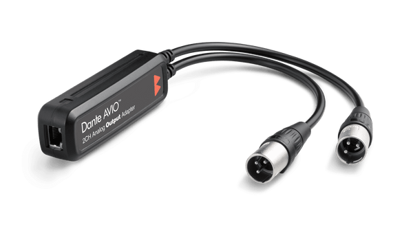 Audinate Dante AVIO 2-Channel Analog Output Adaptor
