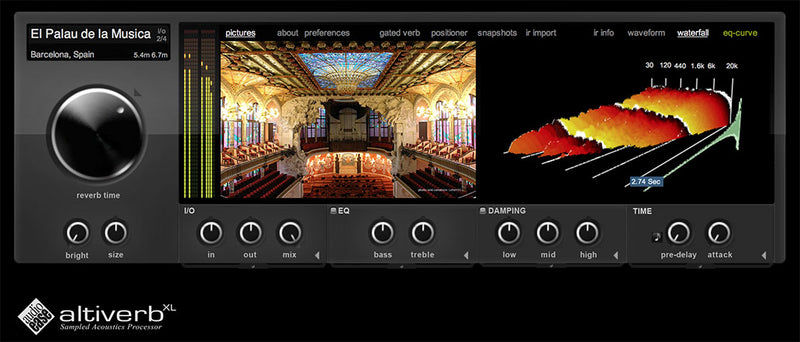 Audio Ease Altiverb 7 Reverb Plug-In