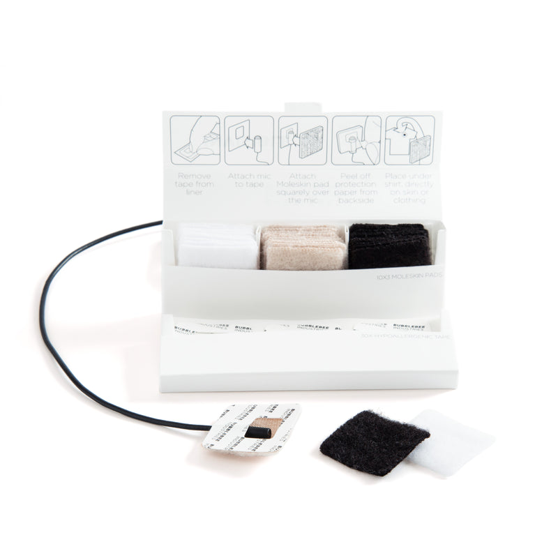 Bubble-Bee Invisible Lav Covers-Moleskin