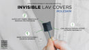 Bubble-Bee Invisible Lav Covers-Moleskin