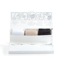 Bubble-Bee Invisible Lav Covers-Moleskin