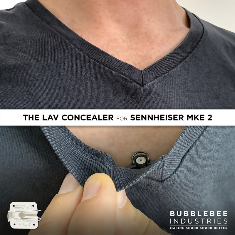 Bubble-Bee Lav Concealer-Sennheiser MKE-2
