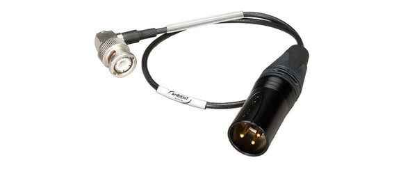 Ambient BNC/XLR-M Timecode Cable