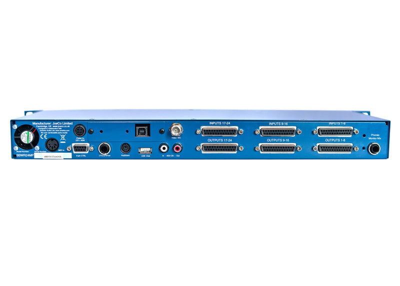 JoeCo BlueBox BBWR24MP Workstation Audio Interface Recorder
