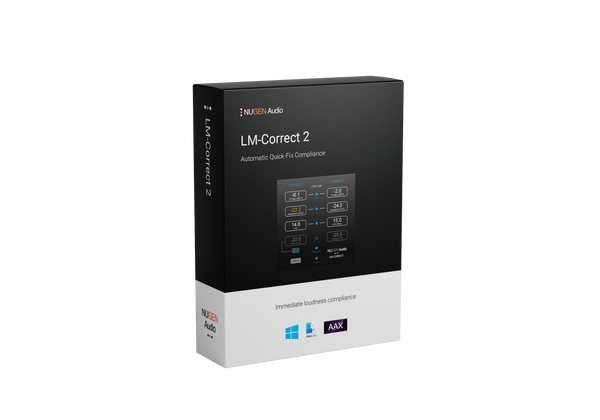 Nugen LM-Correct Loudness Compliance Plug-In