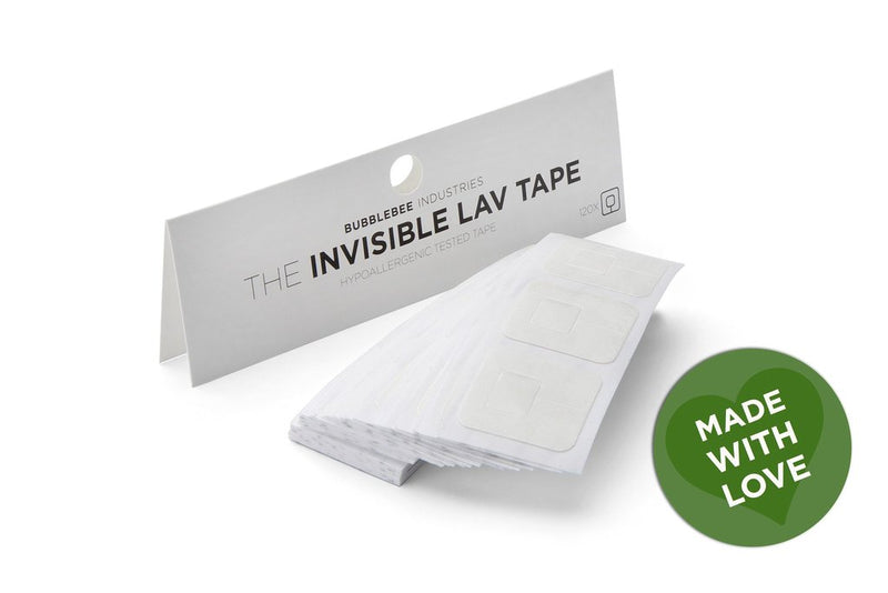 Bubble-Bee Invisible Lav Tape-120 pcs.