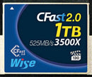 Wise Advanced 1Tb Compact Flash Card