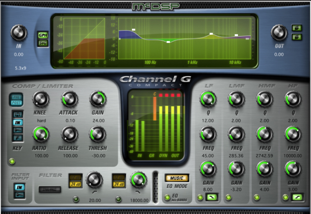 McDSP Live Pack II HD Plug-in Bundle v7