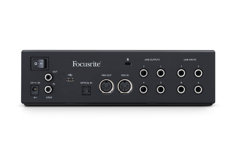 Focusrite Clarett+ 4Pre USB-C Audio Interface