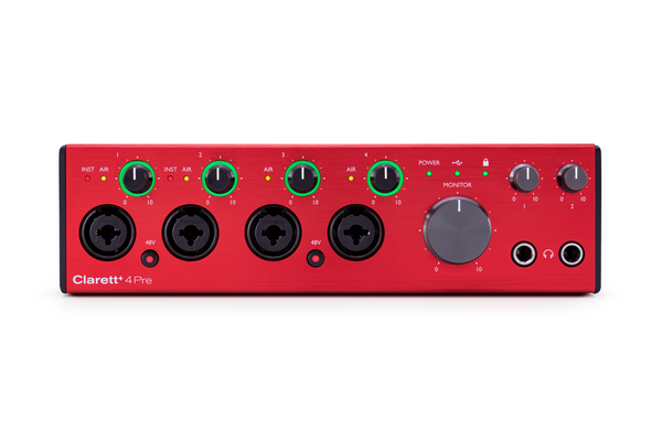 Focusrite Clarett+ 4Pre USB-C Audio Interface