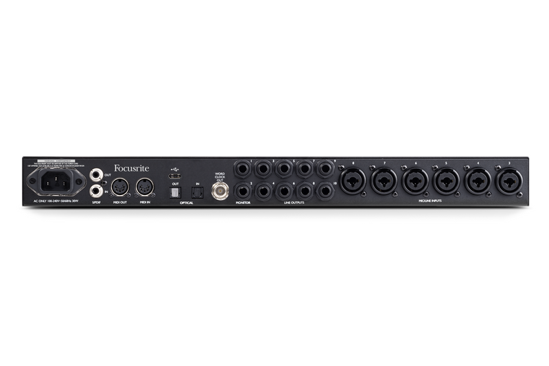 Focusrite Clarett+ 8Pre USB-C Audio Interface