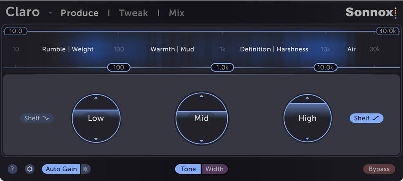 Sonnox Toolbox Claro EQ Plug-In