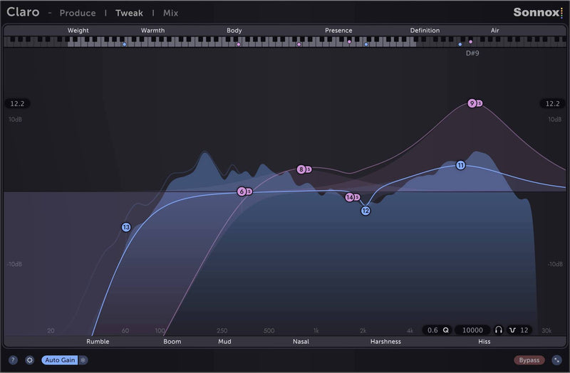 Sonnox Toolbox Claro EQ Plug-In