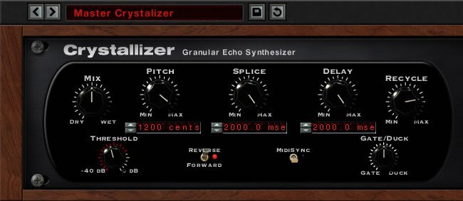 Soundtoys Crystallizer Granular Echo Synthesiser Plug-In