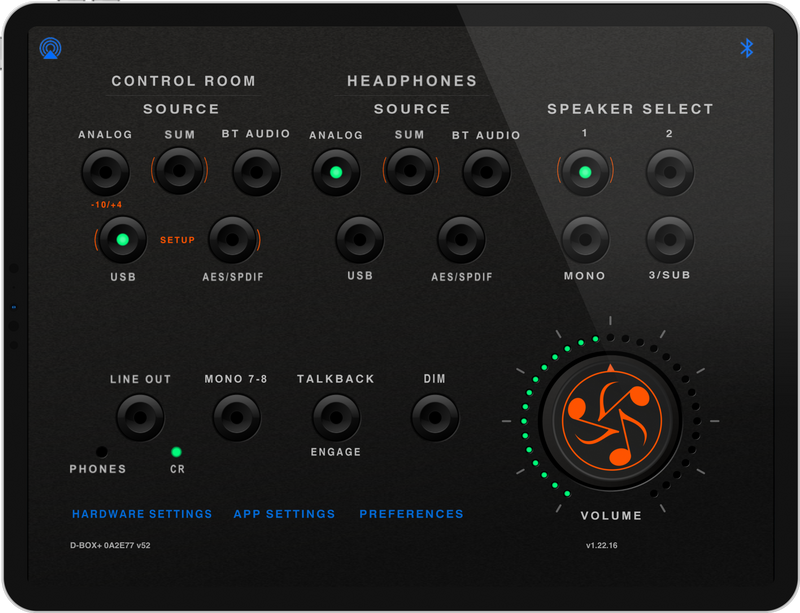 Dangerous Music D-Box+ Studio Controller