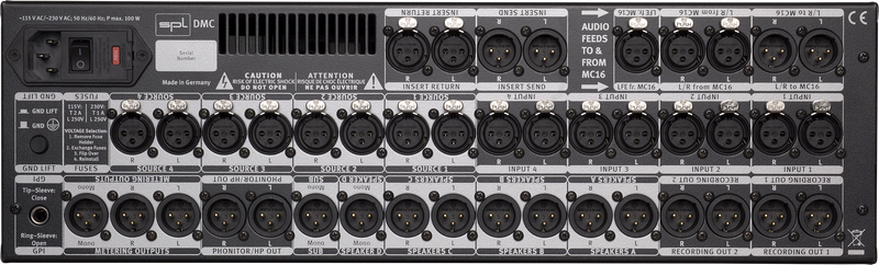 SPL DMC Stereo Mastering Console