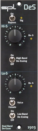SPL DeS 500-Series Dual-Band De-Esser
