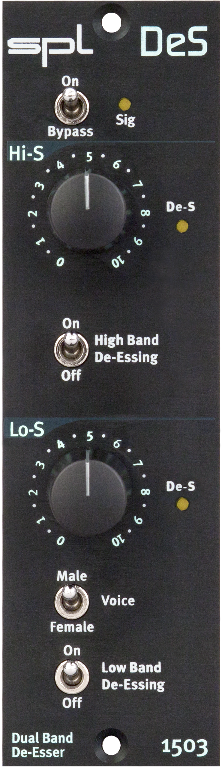 SPL DeS 500-Series Dual-Band De-Esser