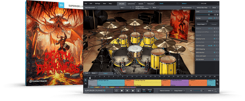 Toontrack Death & Darkness SDX Expansion Pack