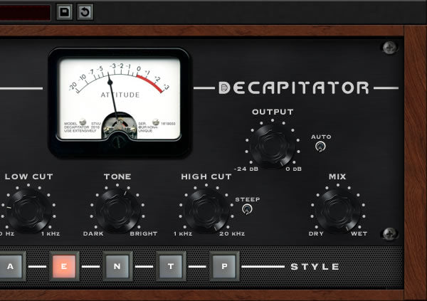 Soundtoys Decapitator Analog Saturation Modeller Plug-In