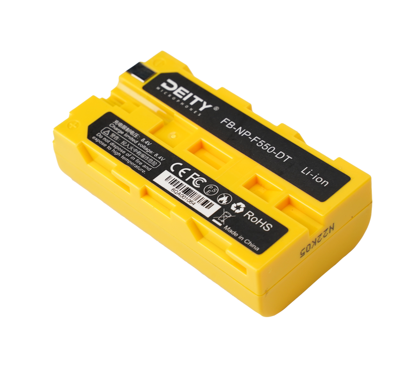 Deity NP-F550 Sony NP-F (L-Series) Rechargeable Battery