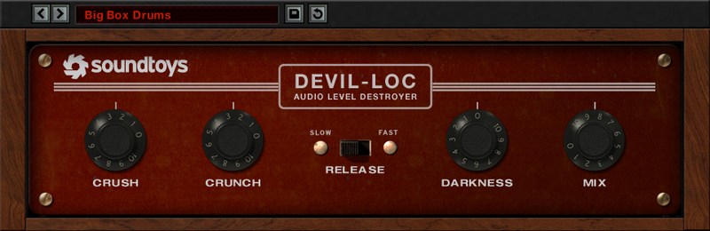 Soundtoys Devil-Loc Deluxe Audio Level Destroyer Plug-In