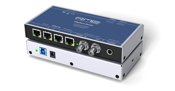 RME Digiface Dante 256-Channel 192kHz Audio Interface
