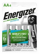 Energizer Extreme AA Rechargeable Batteries (pack of 4)