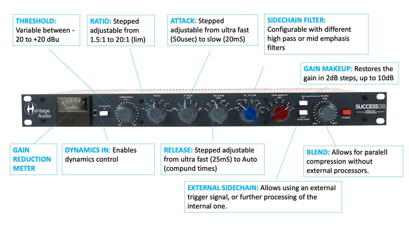Heritage Audio Successor Bus Compressor