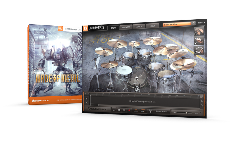 Toontrack Made of Metal EZX Expansion Pack