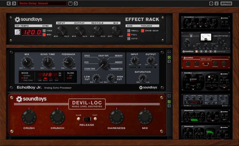Soundtoys Effect Rack Plug-In Bundle