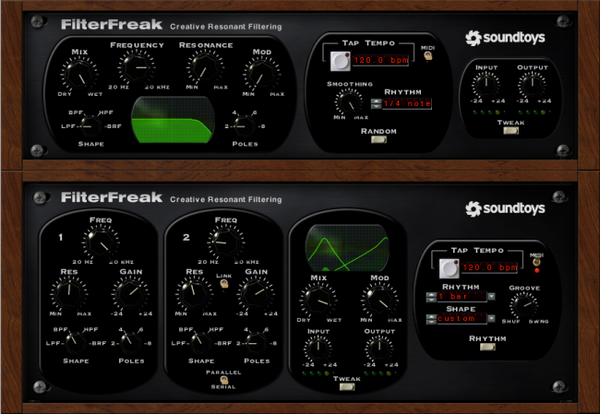 Soundtoys FilterFreak Resonant Analog Filter Plug-In