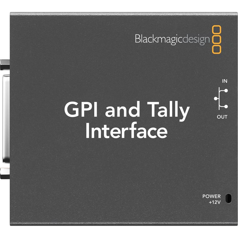 Blackmagic Design GPI & Tally Interface