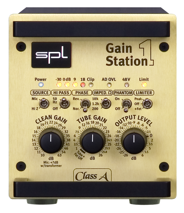SPL GainStation 1 Microphone & Instrument Preamp