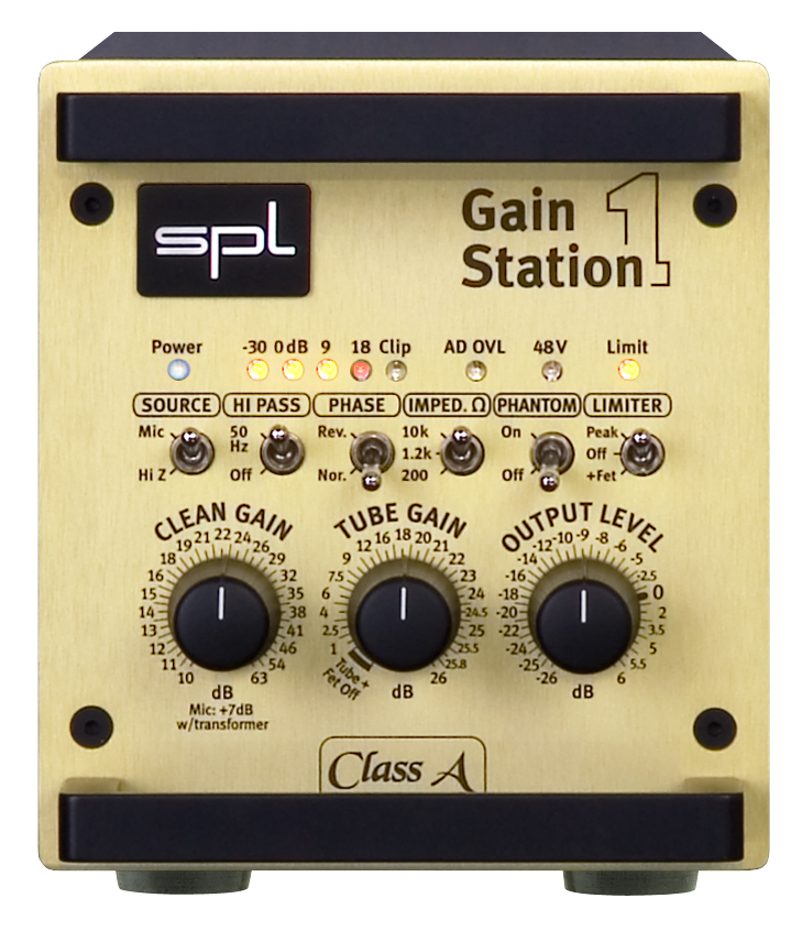 SPL GainStation 1 Microphone & Instrument Preamp