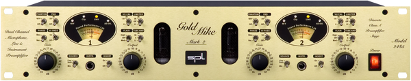 SPL GoldMike Mk2 Dual-Channel Mic & Instrument Preamp