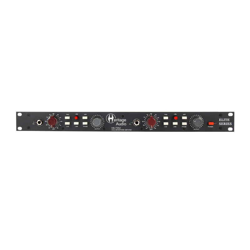 Heritage Audio HA-73X2 Elite Dual Channel Mic Preamp