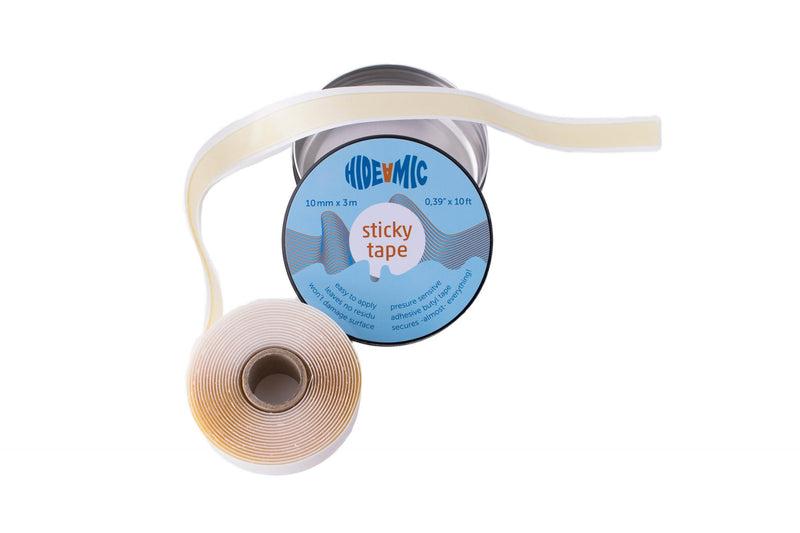 Hide-a-Mic Sticky Tape