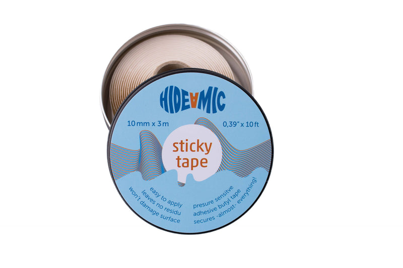 Hide-a-Mic Sticky Tape