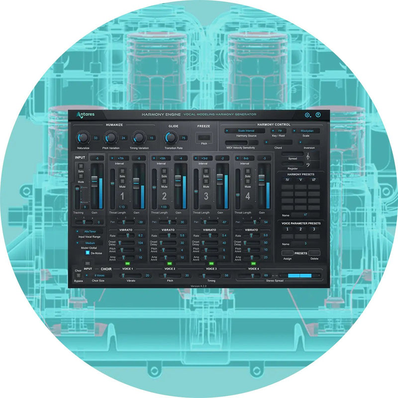 Antares Harmony Engine Automatic Vocal Harmony Generator